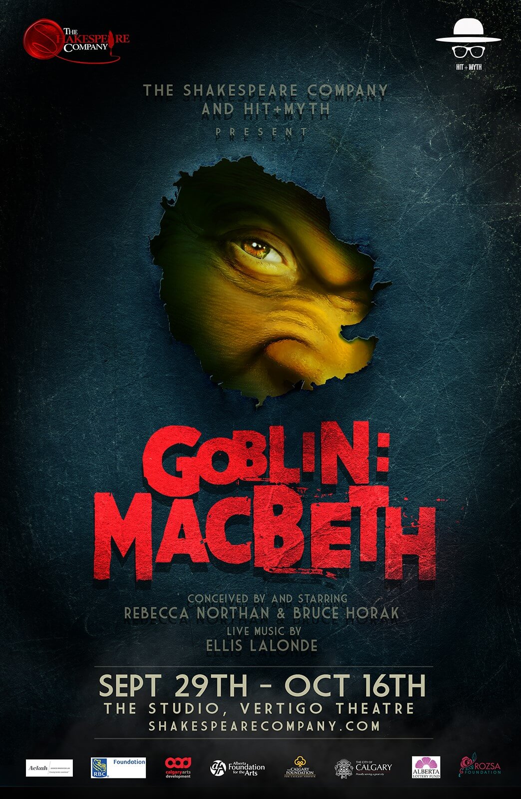 Featured image for “Goblin: Macbeth made it’s world wide premier as part of The Shakespeare Company’s (TSC’s) 2021/22 season.”